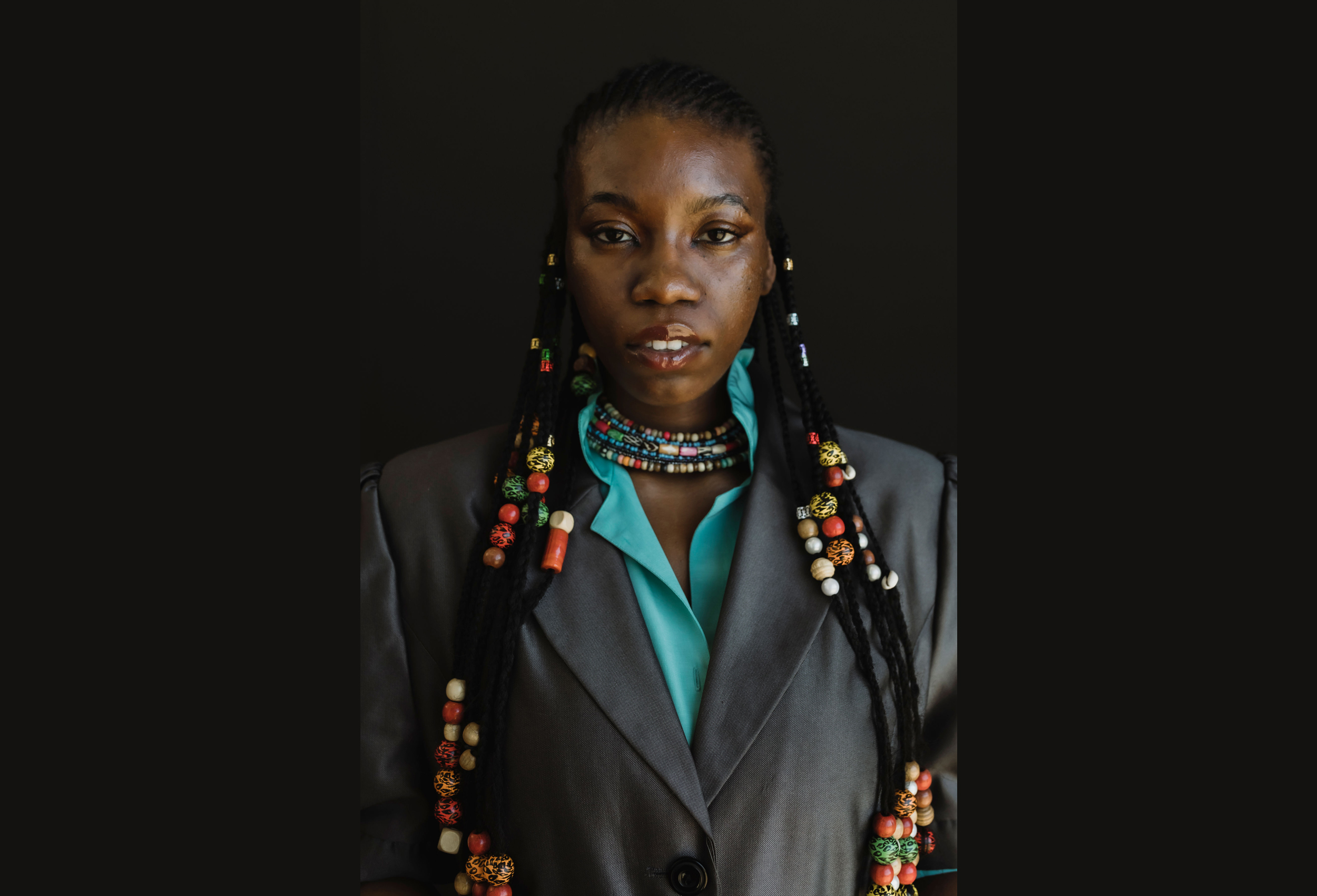 Artist Peace Akintade. Photo by Carey Shaw.